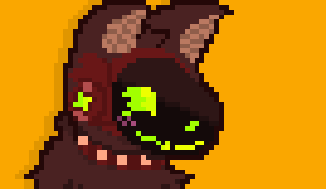 [583245] -She lightly pets, Jacob, while hes nuzzles her-