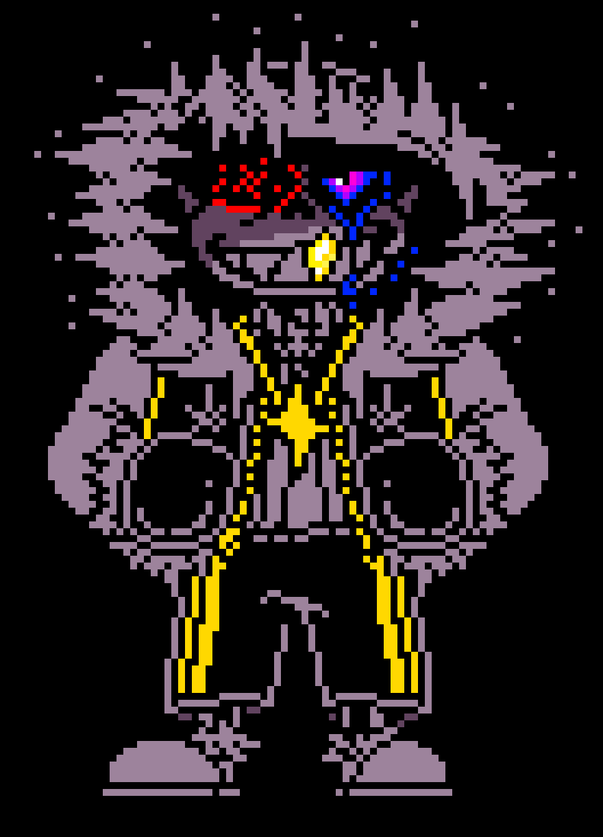 [ee8738] OUTERFELLDUST Sans Sprite