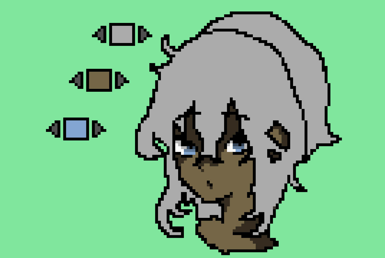 [ff4860] character 1 v2.0..gray