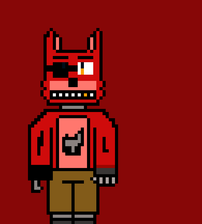 [b9de0d] *jacob would see foxy's glowing eyes* - foxy the pirate
