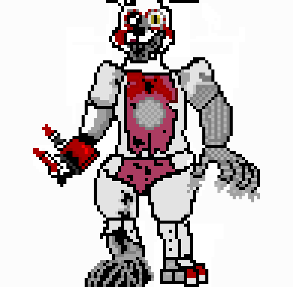 [920105] withered funtime foxy