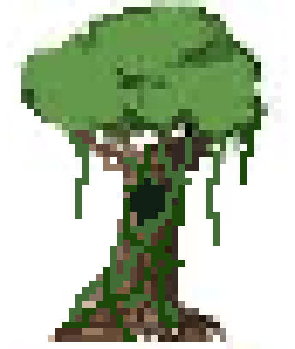 [1021d6] normal  tree with hole and vines