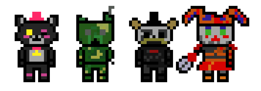 [9664c4] Fnaf 6 Salvaged (Danganronpa style)