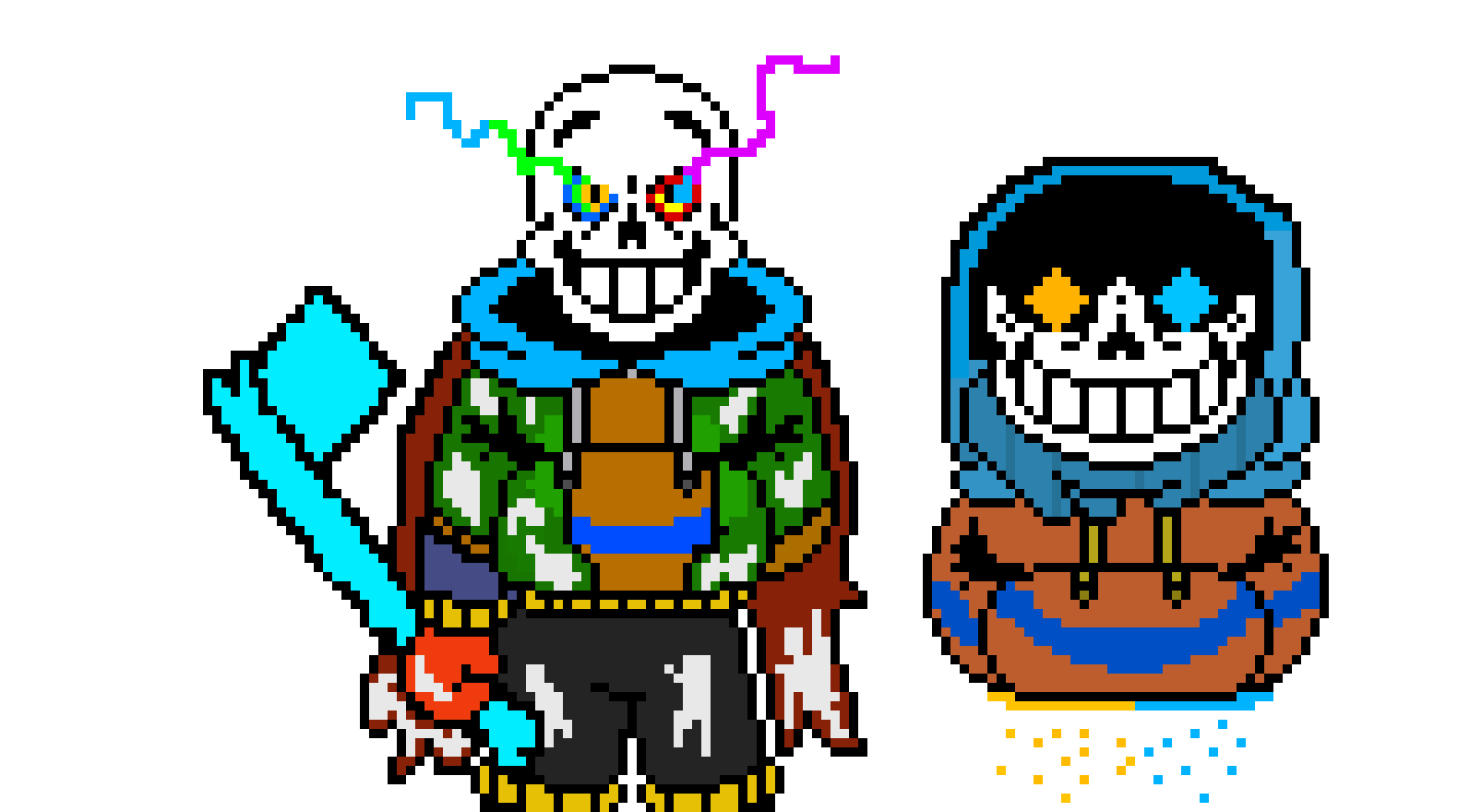dustbelief!comic papyrus and ds comic sans phase 1:karmic obilteration!