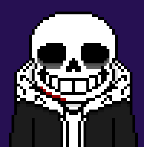 [0ae1f1] *gets ticked and turns Multi's soul blue and throws him away, then codes a true knife and stabs Terror's eye socket a few more times*