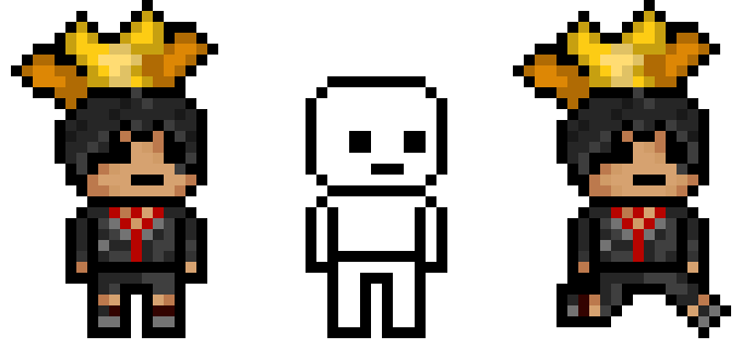 [8357ad] danganronpa pixel idle-walk