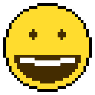 [9664c4] Grinning Face
