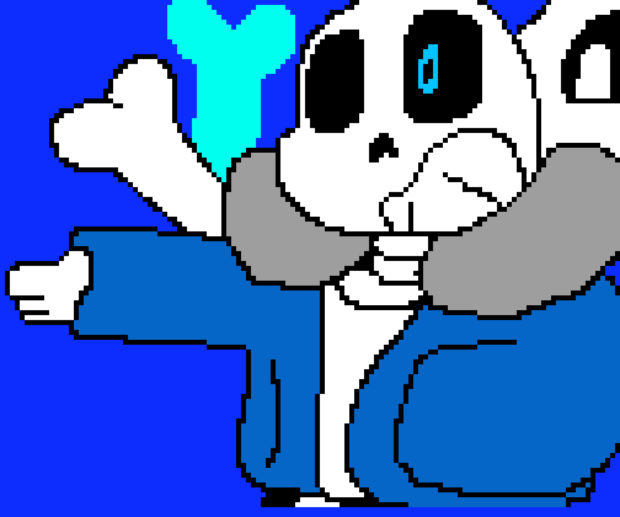 Sans pixelart