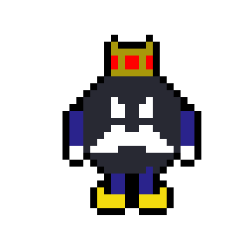 [c5085a] King Bob-Omb Undertoad Sprite