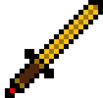 gold knife