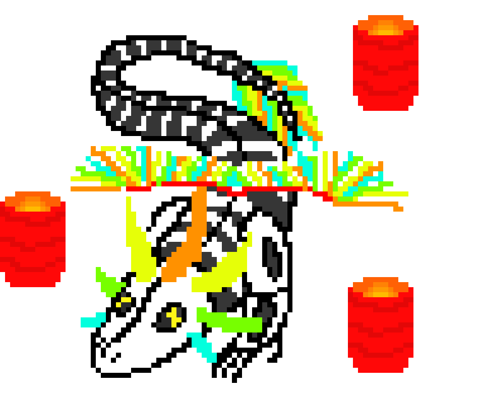 [9664c4] Fiesta (idk) bone dragon p2 with lanterns