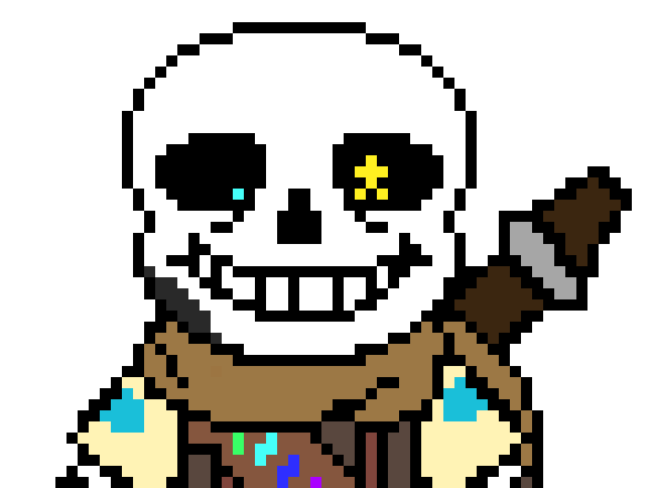 [b9de0d] oh no its dust sans!111 😨😂😂🤣 - withered bonnie