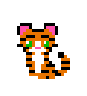 tiger pixel 