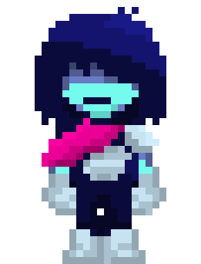 Kris Deltarune (Added Shading)