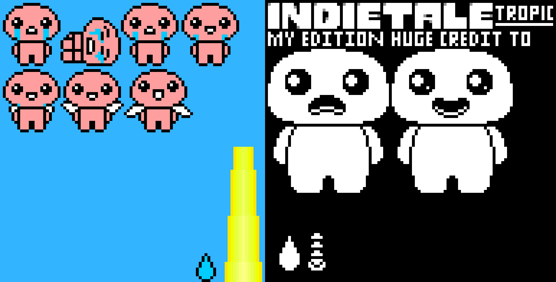 [9664c4] IndieTale (My Version) Isaac TBOI
