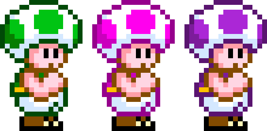 Super Mario World Toads 2