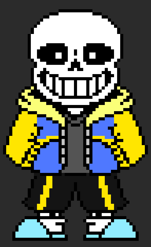 [741d1f] sans is bored.