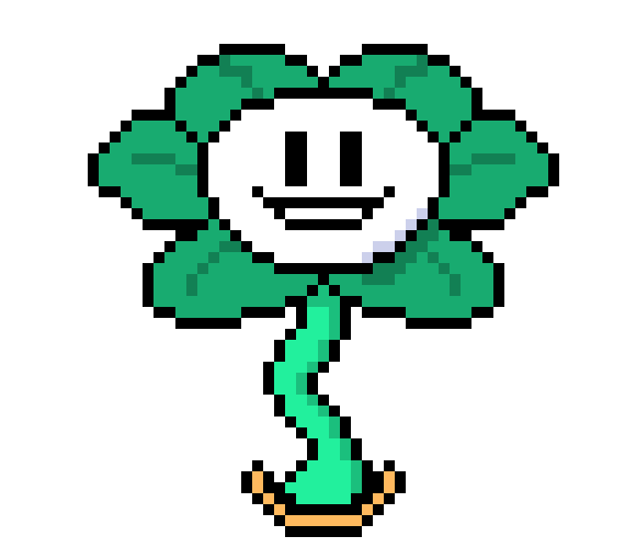 [965d3c] Lucky flowey Sprite