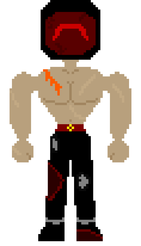 [25d002] *He grabs B r e a d and gives it to the nek* Here Buddy.