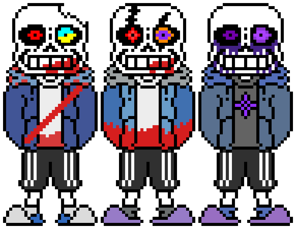 [01770b] Horror, Stress and Dark Matter Sans: NOW SAY GOOD BYE *Gaster deletes Frisks code*
