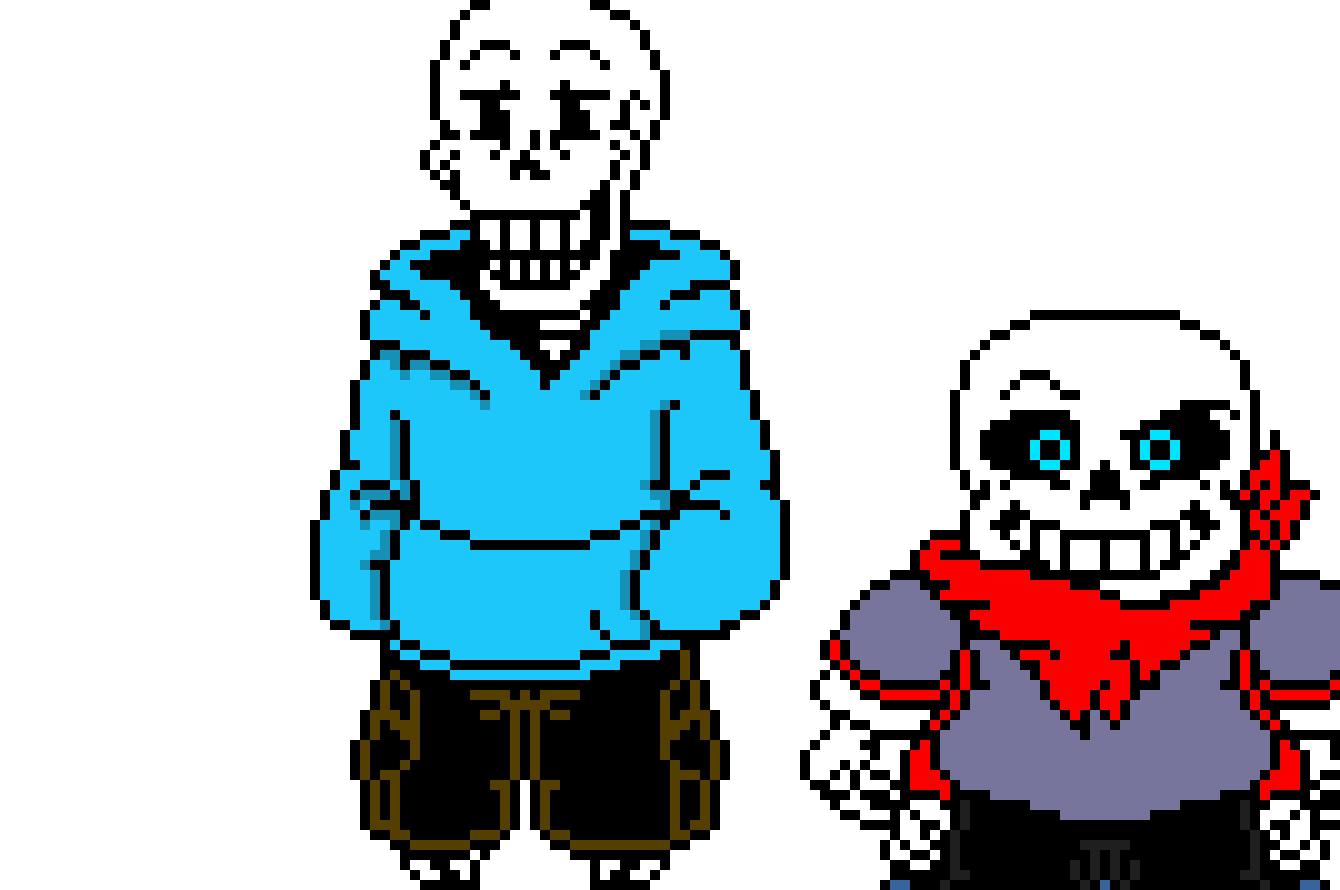 [9664c4] Colorswap Sans and Papyrus