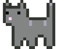 [9664c4] Gray cat