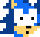 sonic perler bead 