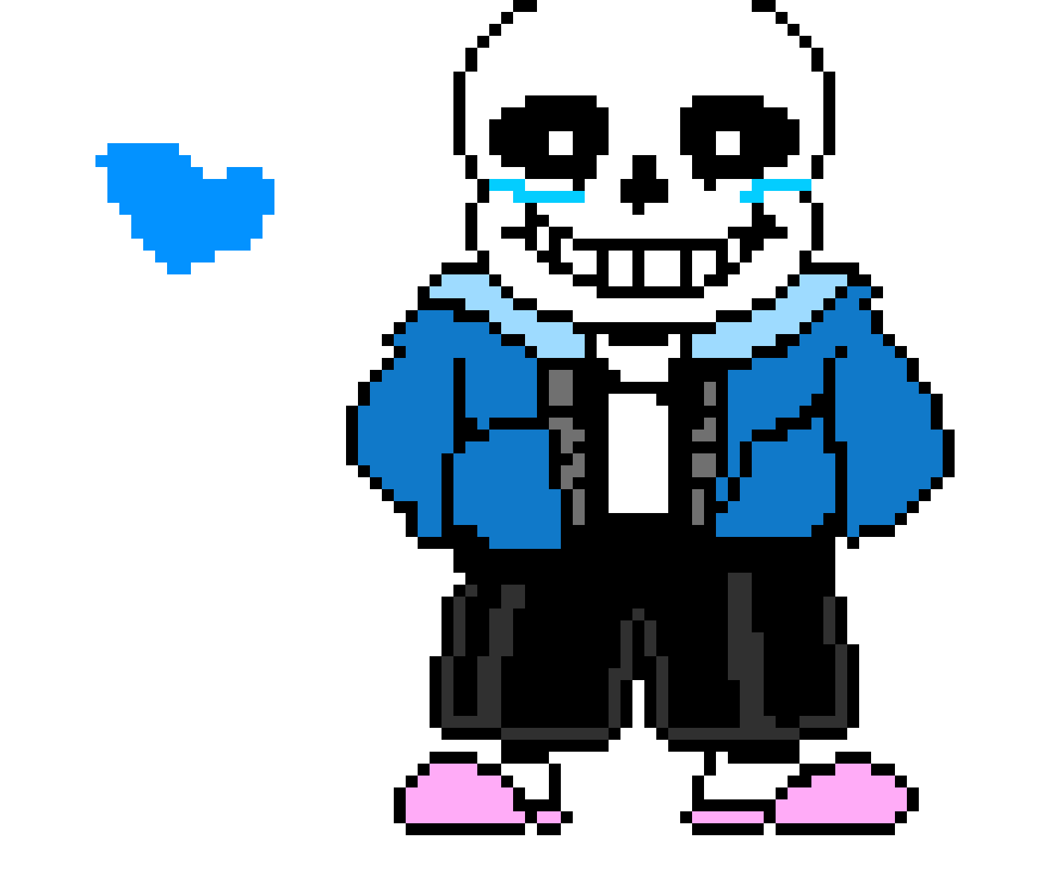 Sans - Blushing 