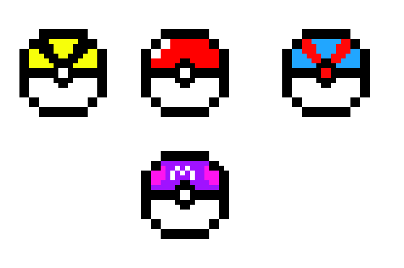 [9664c4] Pokemon balls
