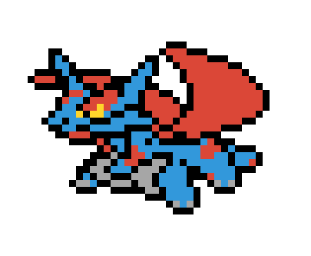[d4a4f6] Mega Salamence sprite