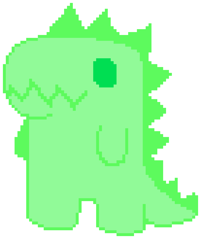 [acb7e0] ARTY (dino green)