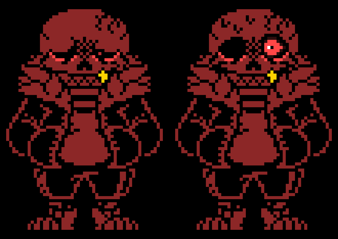 Underfell Sans Battle Sprite