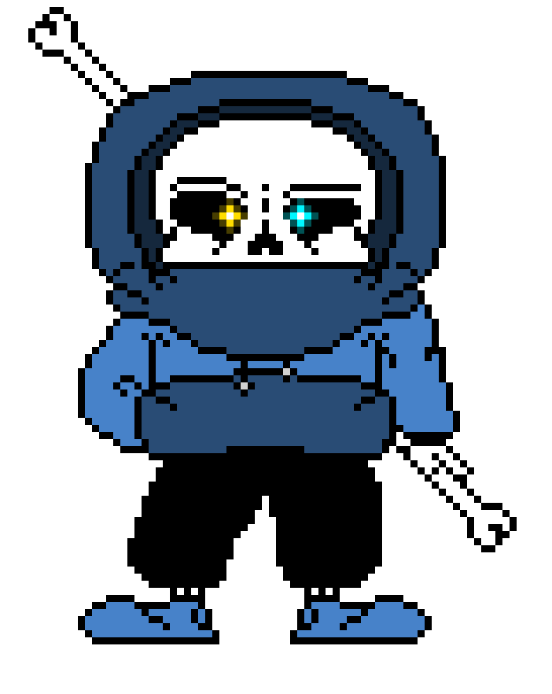 IJ!UnderTale:Hard-Mode Sans Sprite
