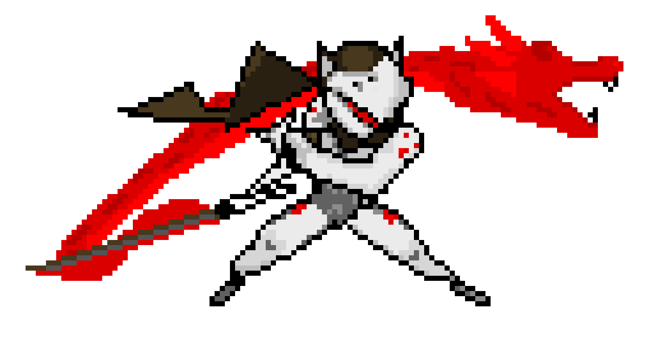 Genji Pixel Art