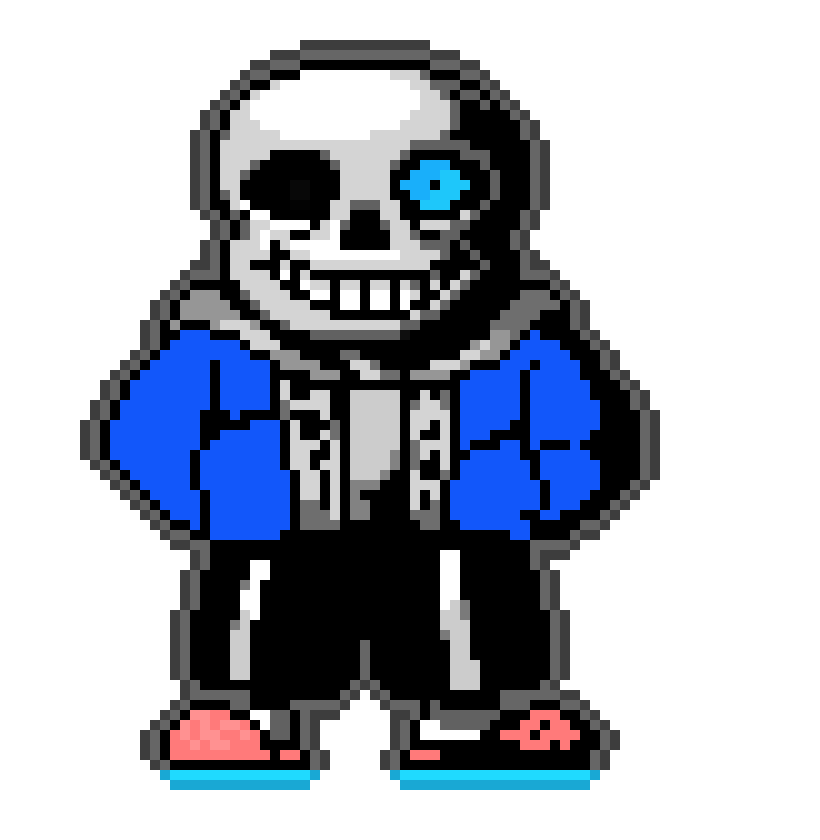 [9664c4] Mystic!Sans (glowing eye) in color