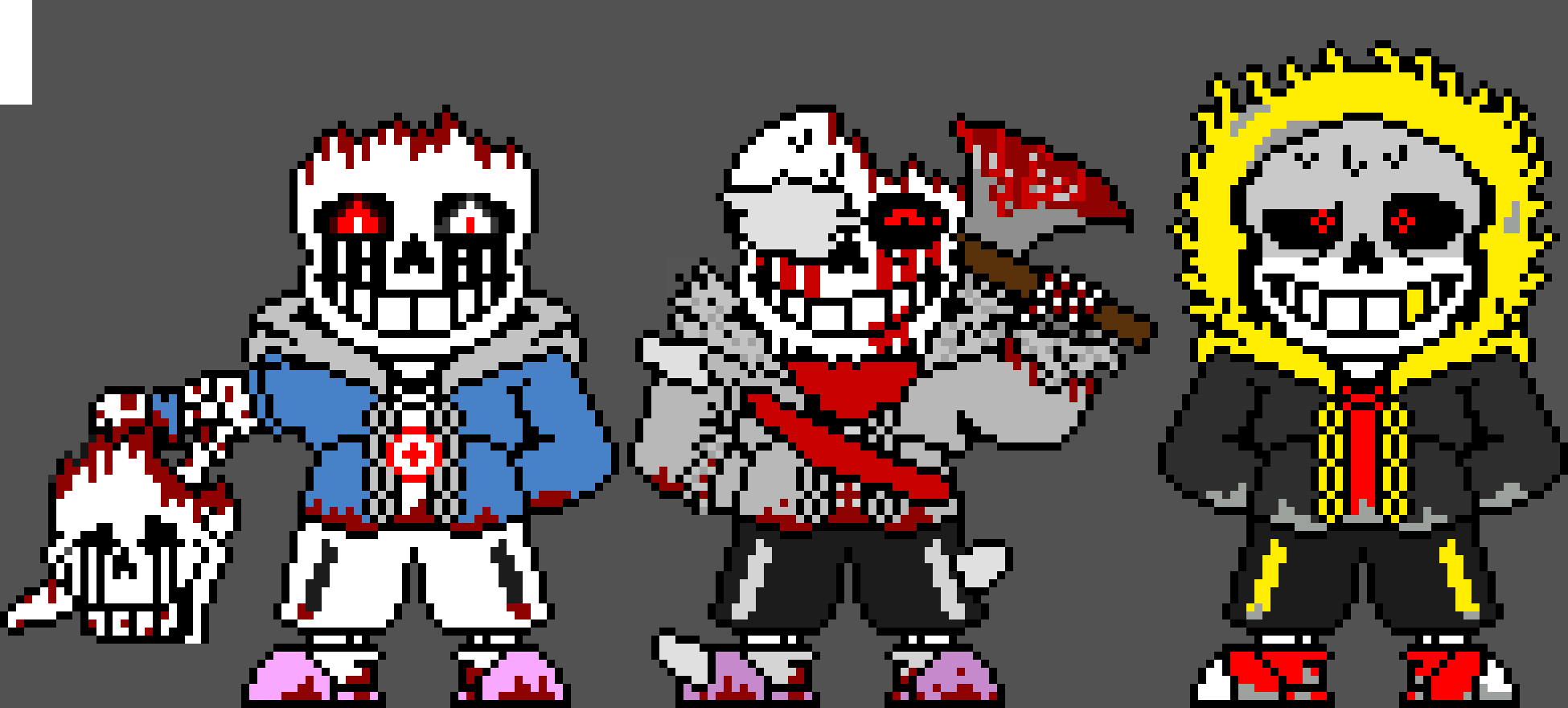 [e8cb42] a very old Trio of Pure Suffering plus Determination Trio, interesting
