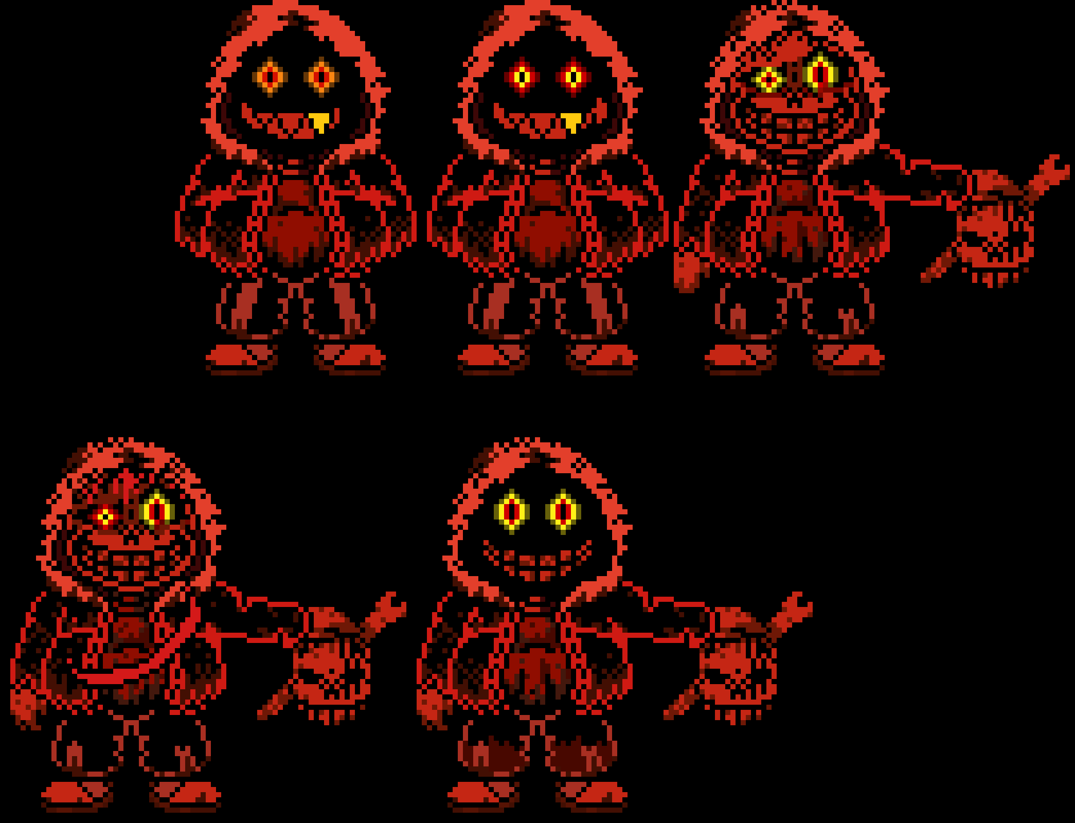 Dust Mirrored Psychopathy Sprite Sheet