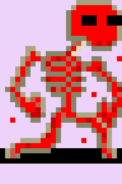 [ae61c8] T hope you don't mind but I took your skeleton and made a quick semi-poorly drawn Hero of Many Battles form - pepo