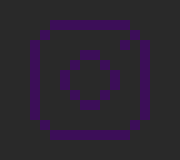 [37372d] Pixelized YouTube Logo