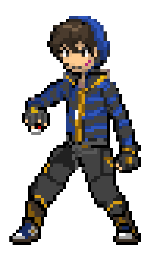 [e2f305] pokemon trainer sprite