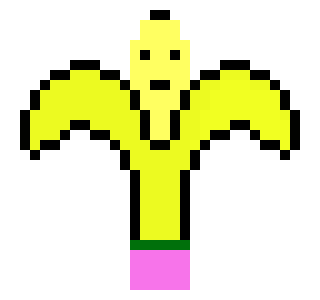 [118a4b] Banana Pencil