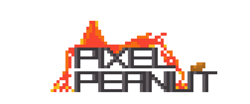 [9664c4] Pixel Peanut Logo