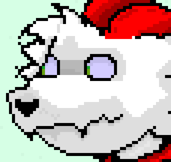 [63ceb7] -He step his paws on the sides of your head- ... -He says "move" slowly-
