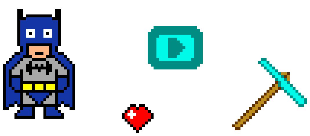[9664c4] batman, youtube, and horrible pickaxe