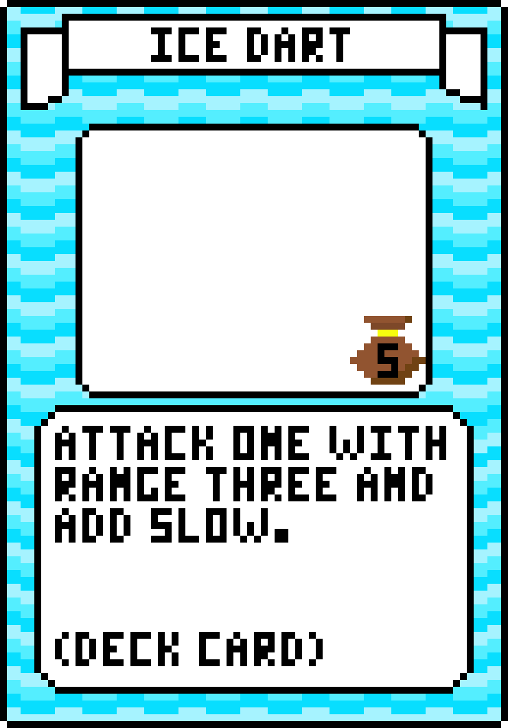 Ice Dart Card
