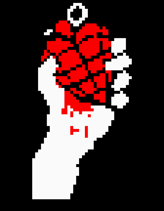 [9664c4] green day heart like a hand grenade black background