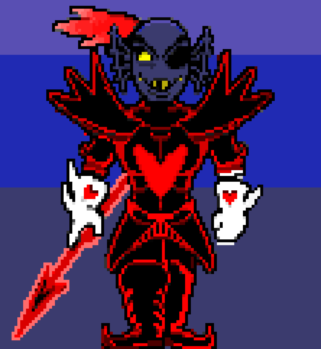 [02b555] The fully determined undyne