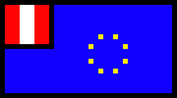 [6e81da] Bandera de las islas Dagua