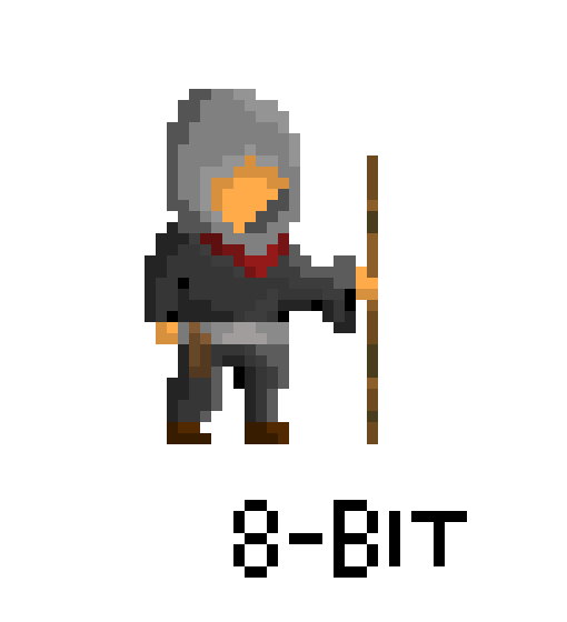 Hooded figure