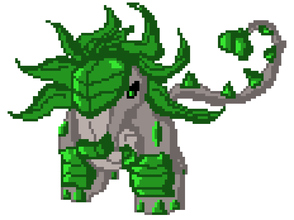 [f3902c] Nature Elephant 2